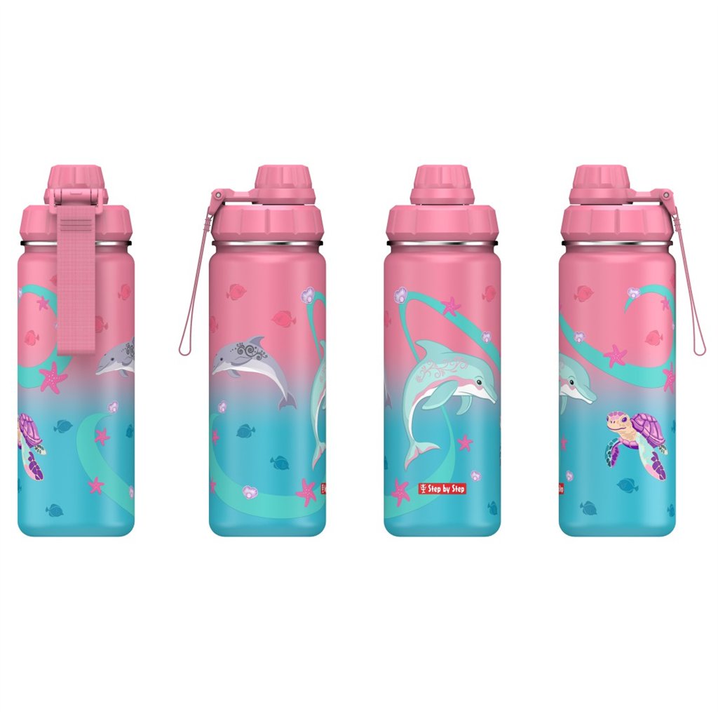 Izolovaná láhev na pití z nerezové oceli Step by Step 0,5 l, Sealife (obrázek 5)