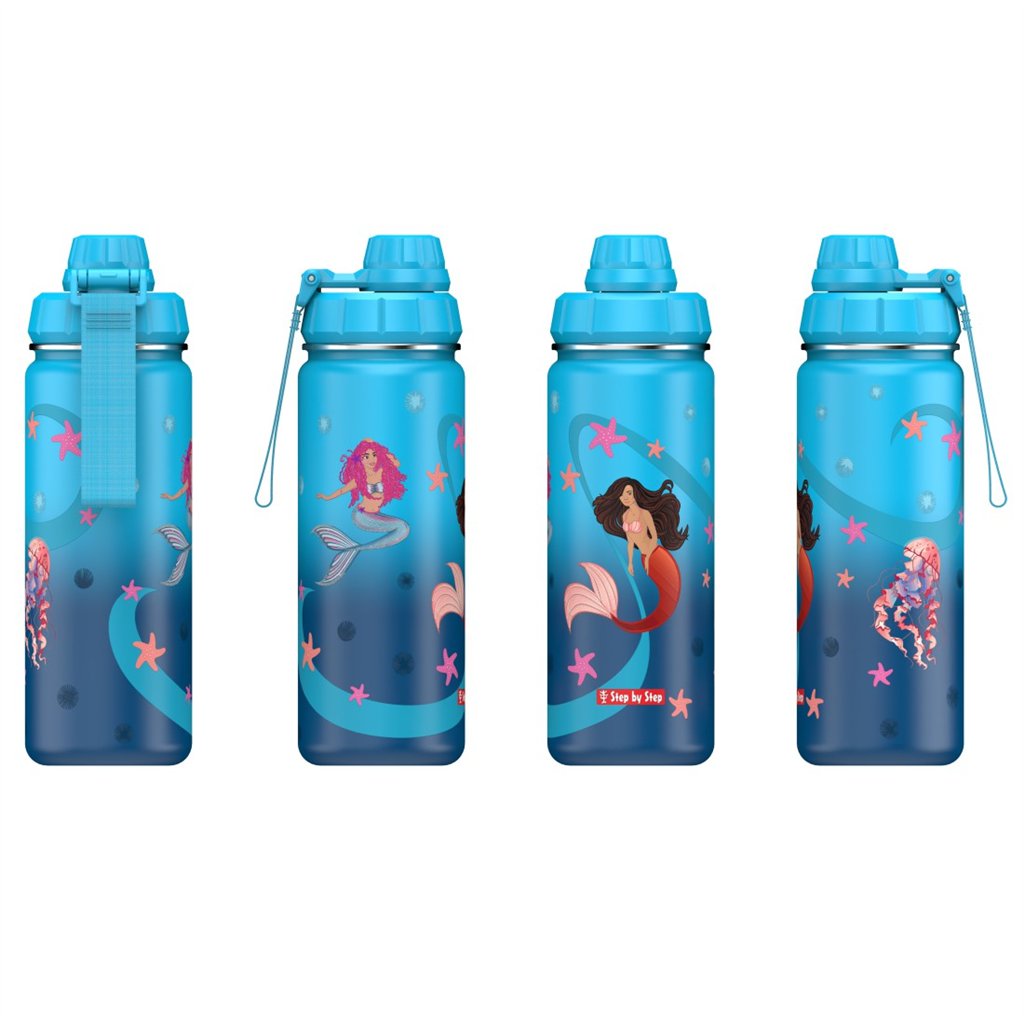 Izolovaná láhev na pití z nerezové oceli Step by Step 0,5 l, Sweet Mermaid (obrázek 5)