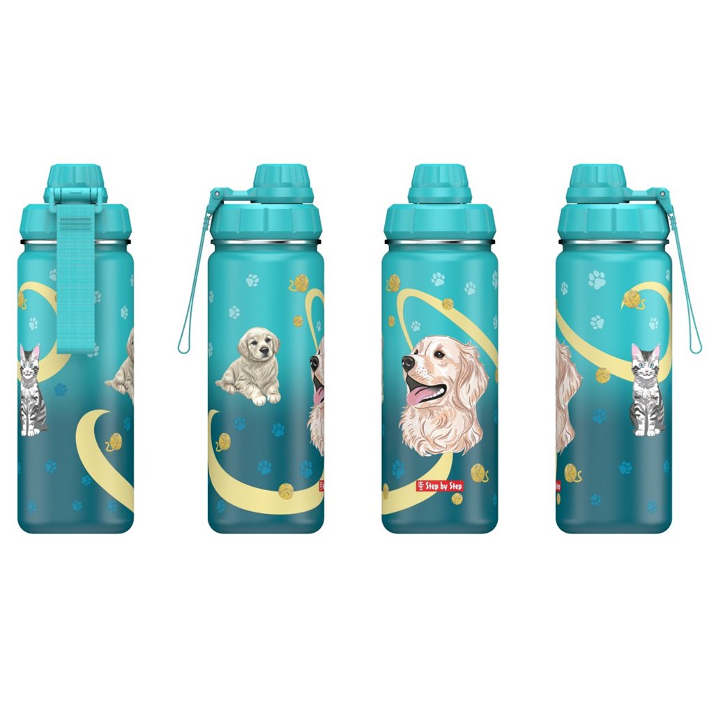 Izolovaná láhev na pití z nerezové oceli Step by Step 0,5 l, Sweet Pet (obrázek 3)