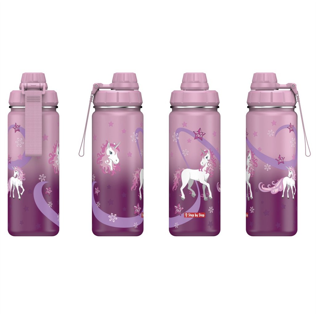 Izolovaná láhev na pití z nerezové oceli Step by Step 0,5 l, Sweet Unicorn (obrázek 3)