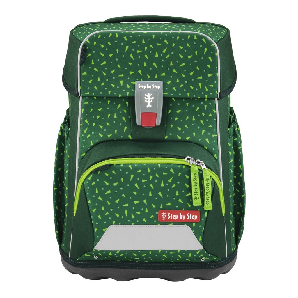 Školní aktovka Step by Step BASIS, Green Graphics - 4 dílný set, AGR certifikát (obrázek 15)