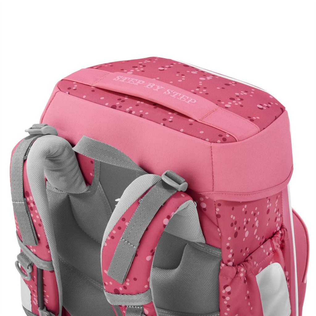 Školní aktovka Step by Step BASIS, Pink Bubbles - 4 dílný set, AGR certifikát (obrázek 11)