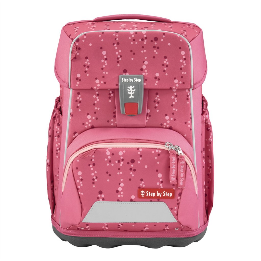 Školní aktovka Step by Step BASIS, Pink Bubbles - 4 dílný set, AGR certifikát (obrázek 15)