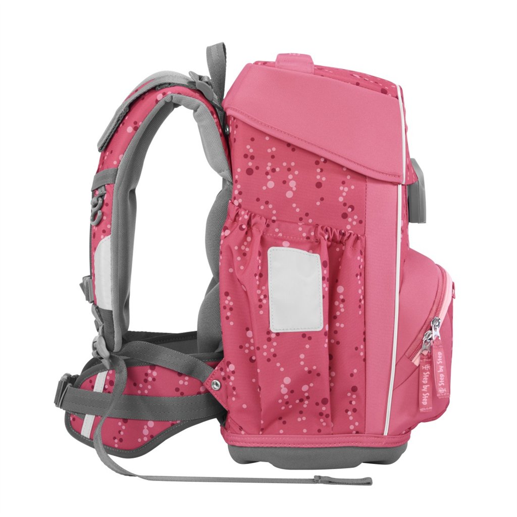 Školní aktovka Step by Step BASIS, Pink Bubbles - 4 dílný set, AGR certifikát (obrázek 18)