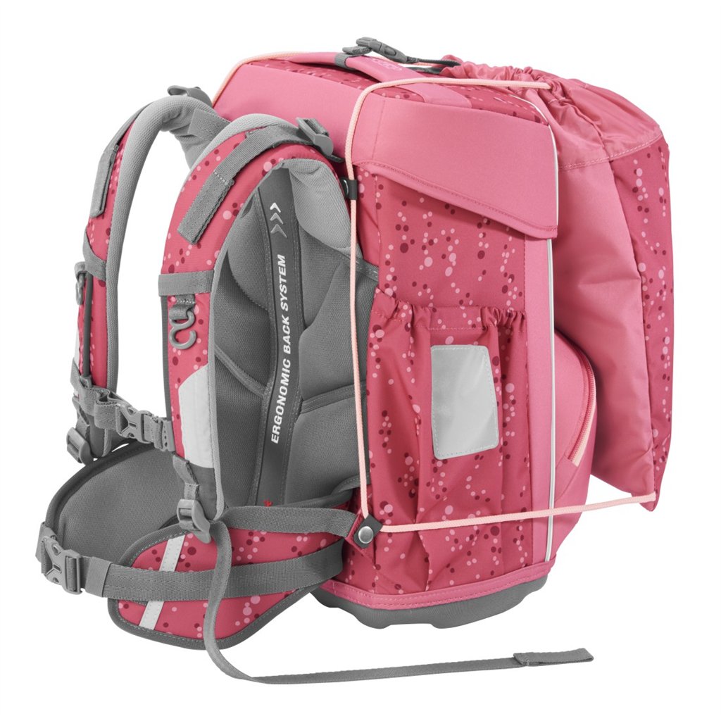 Školní aktovka Step by Step BASIS, Pink Bubbles - 4 dílný set, AGR certifikát (obrázek 26)