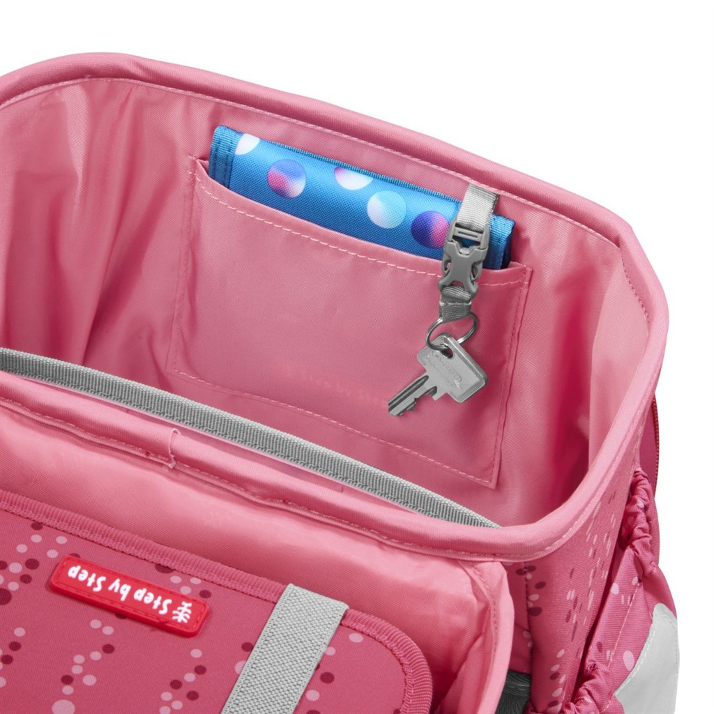 Školní aktovka Step by Step BASIS, Pink Bubbles - 4 dílný set, AGR certifikát (obrázek 27)