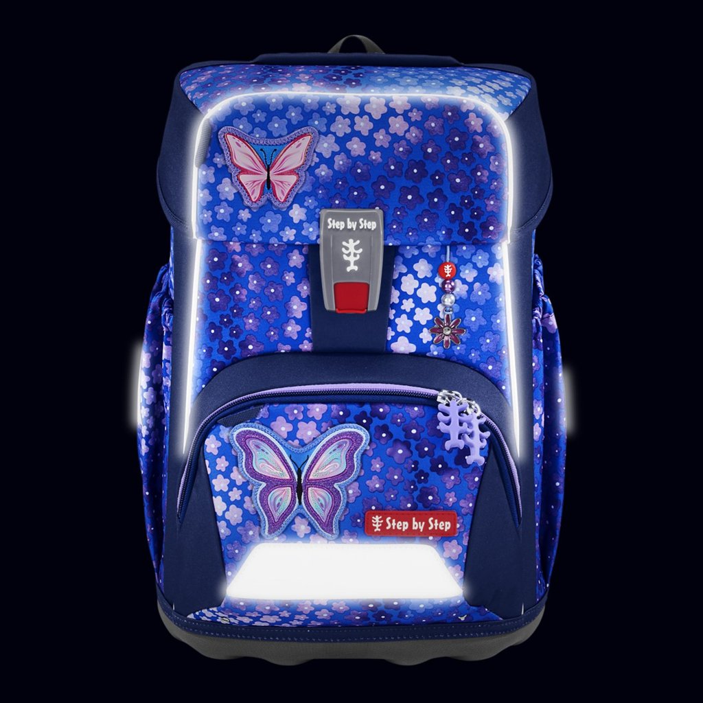 Školní aktovka Step by Step GIANT, Butterfly Maja - 5 dílný set, AGR certifikát (obrázek 6)