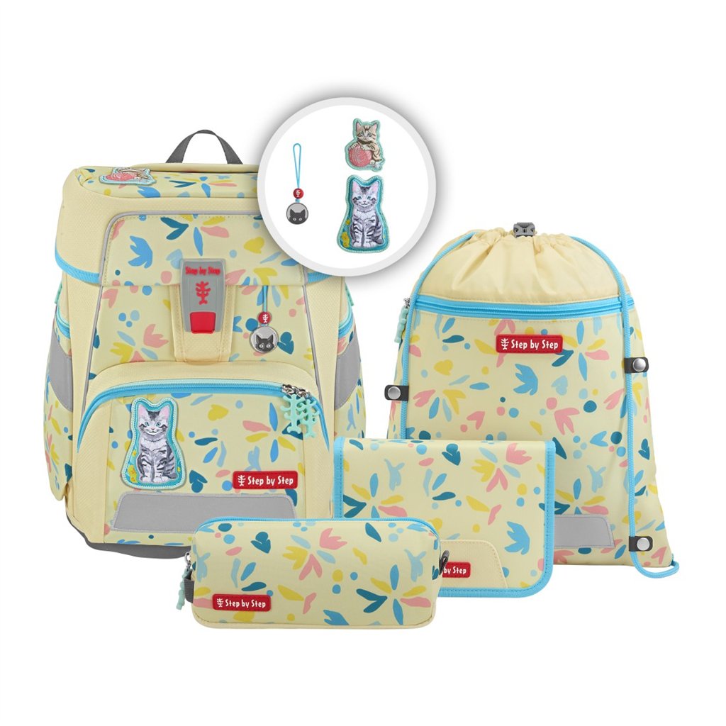 Školní aktovka Step by Step SPACE, Cat Lilly - 5 dílný set, AGR certifikát (obrázek 3)