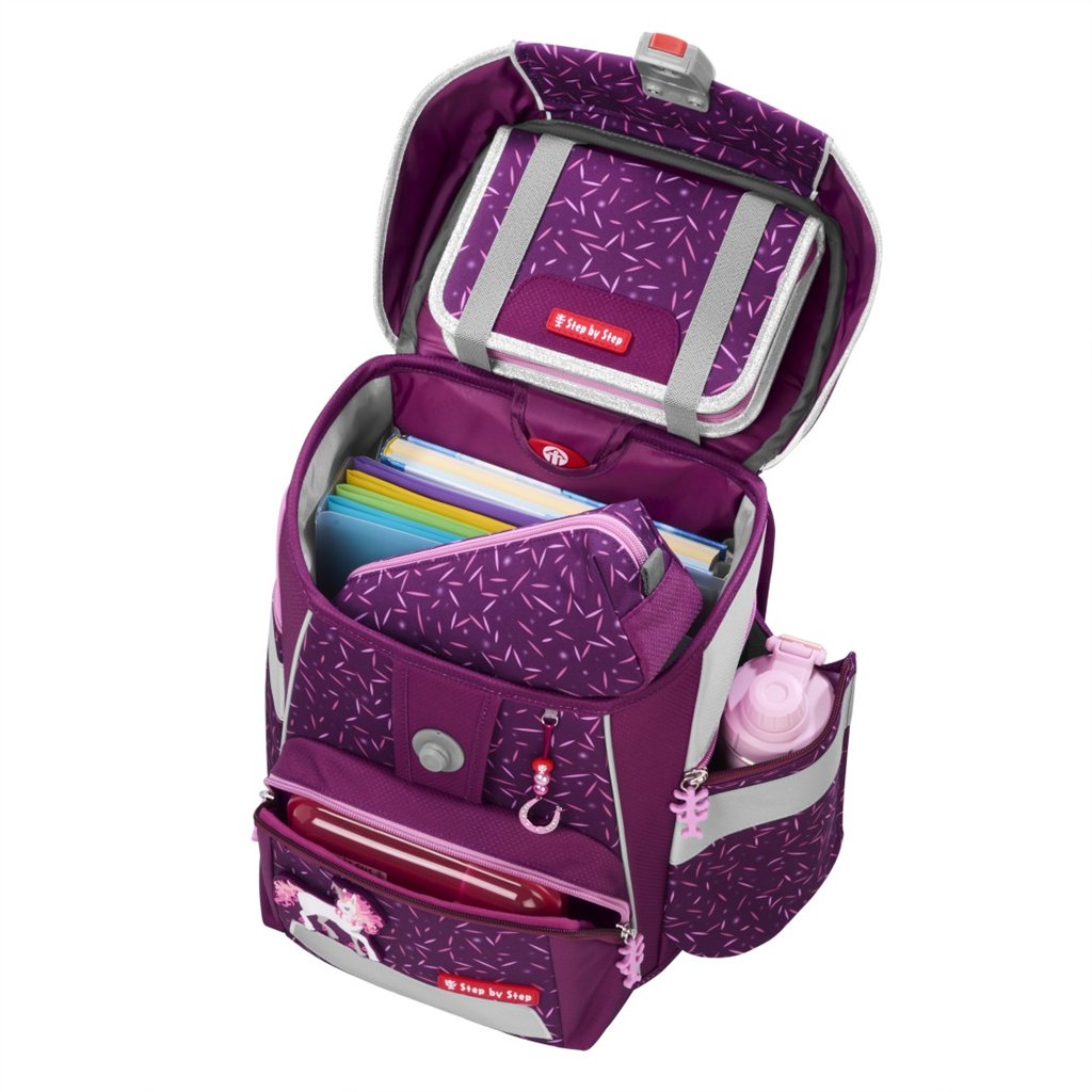 Školní aktovka Step by Step SPACE, Pretty Unicorn - 5 dílný set, AGR certifikát (obrázek 23)