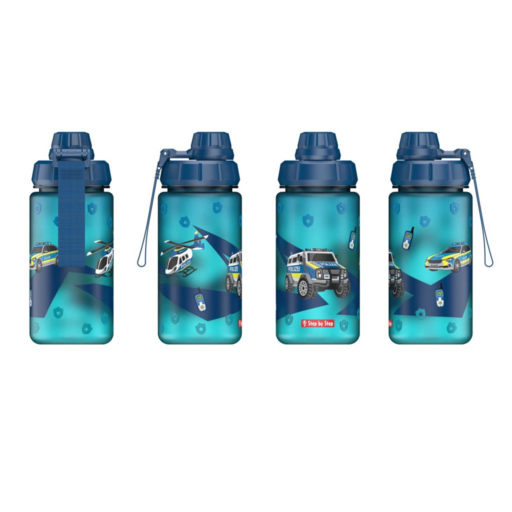 Tritanová láhev na pití Step by Step 0,55 l, Police (obrázek 3)
