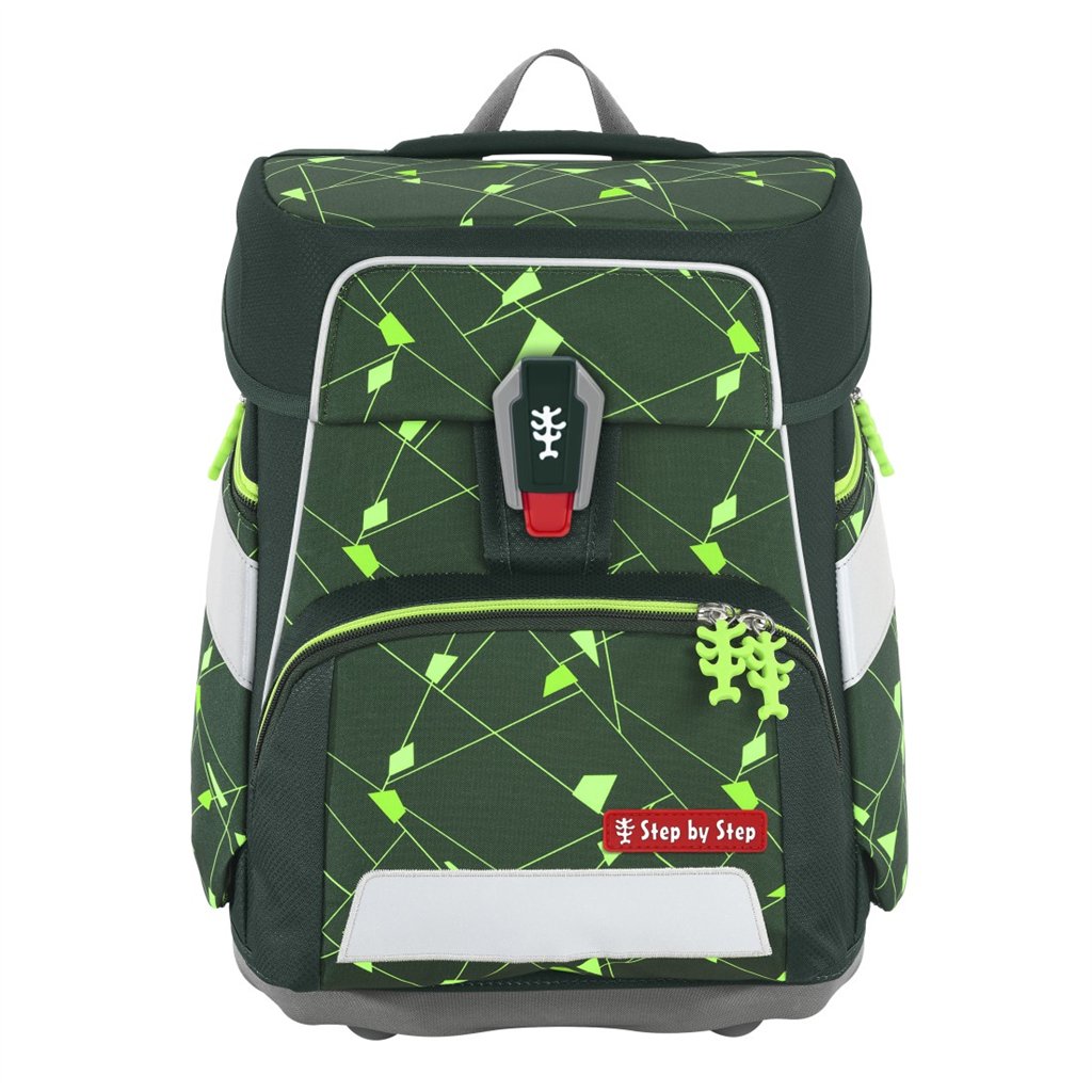 Školní aktovka Step by Step SPACE SHINE, Dino Night Tyro - 5 dílný set, AGR certifikát (obrázek 19)