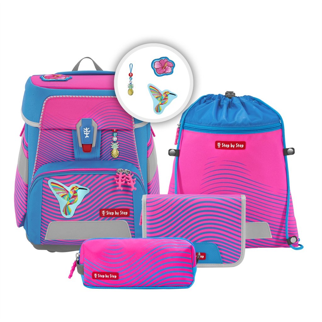 Školní aktovka Step by Step SPACE NEON, Kolibri Kaja - 5 dílný set, AGR certifikát (obrázek 21)