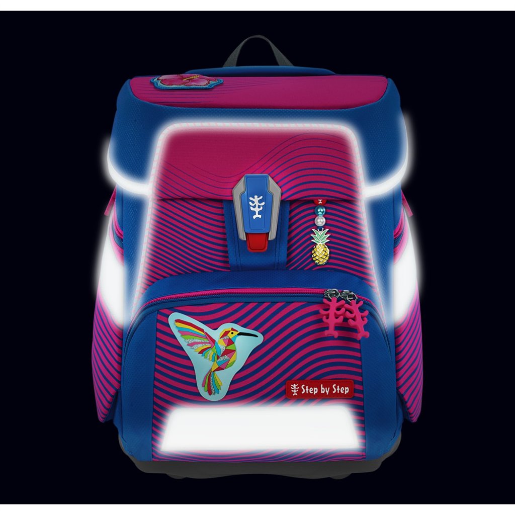 Školní aktovka Step by Step SPACE NEON, Kolibri Kaja - 5 dílný set, AGR certifikát (obrázek 25)