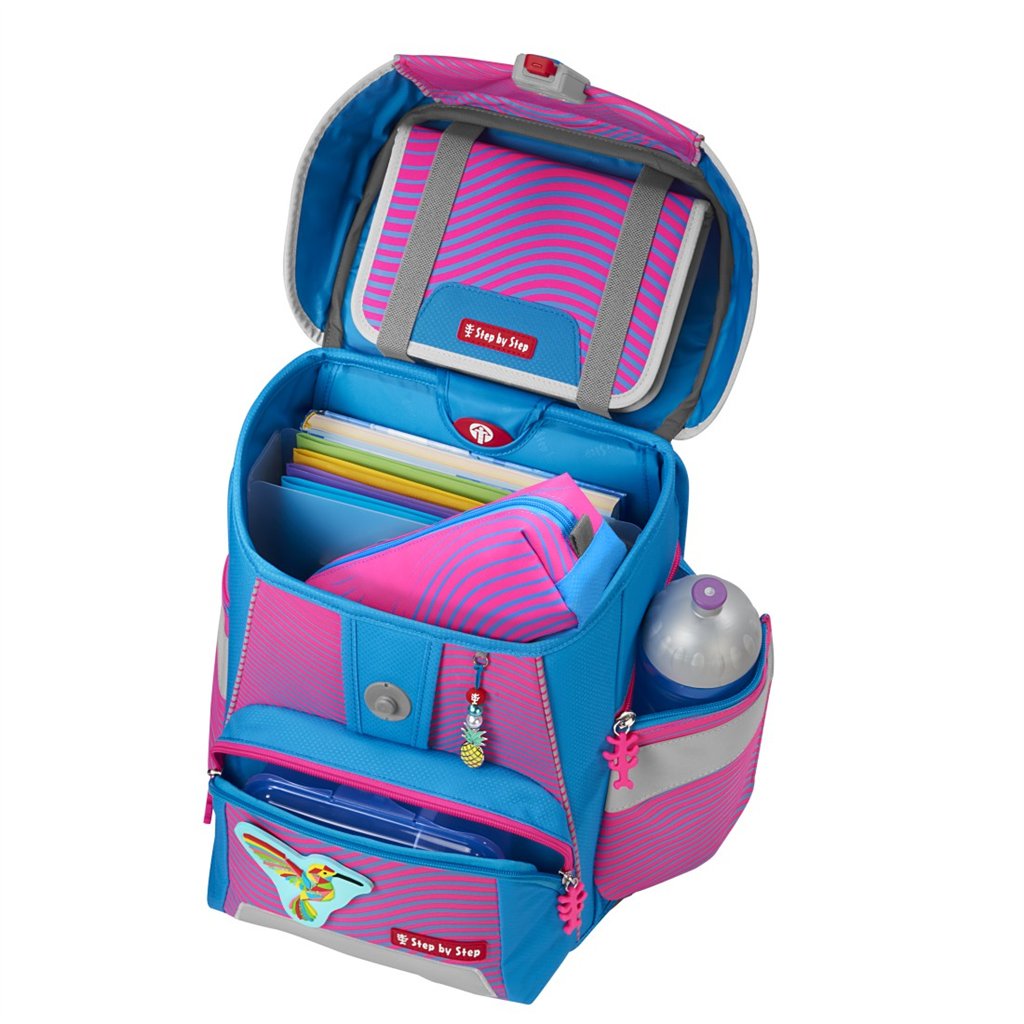 Školní aktovka Step by Step SPACE NEON, Kolibri Kaja - 5 dílný set, AGR certifikát (obrázek 7)