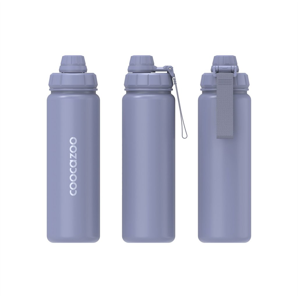 Izolovaná láhev na pití z nerezové oceli coocazoo 0,7 l, Lavender