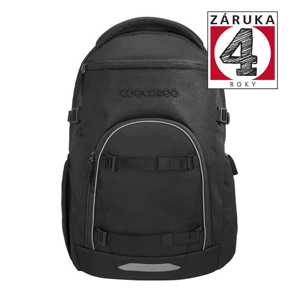 Školní batoh coocazoo BYTE, Black Coal, AGR certifikát