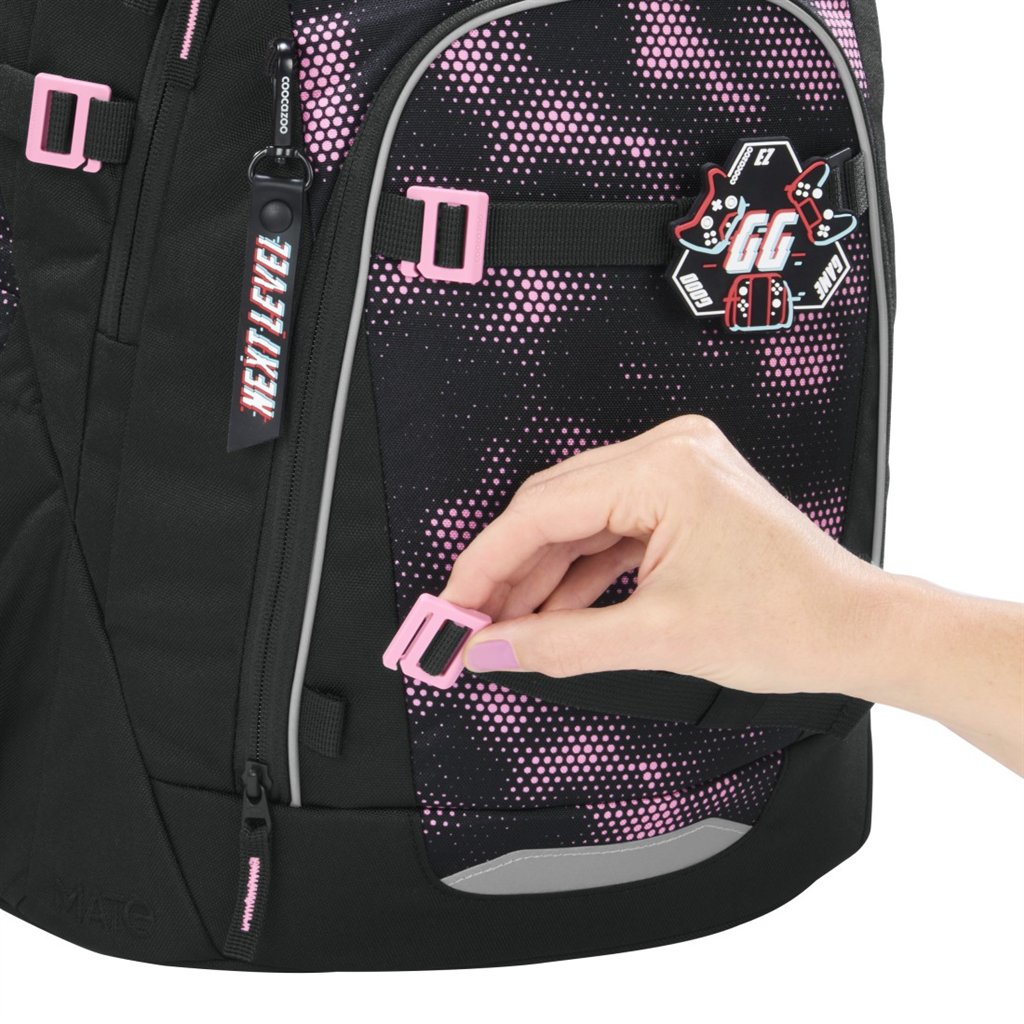 Školní batoh coocazoo MATE, Pink Illusion, AGR certifikát (obrázek 9)