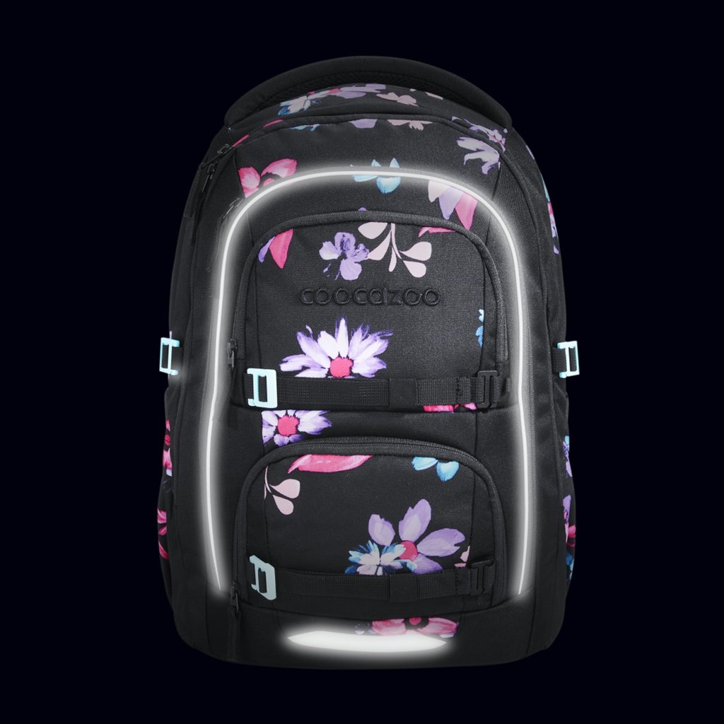 Školní batoh coocazoo PORTER, Floral Artnight, AGR certifikát (obrázek 9)