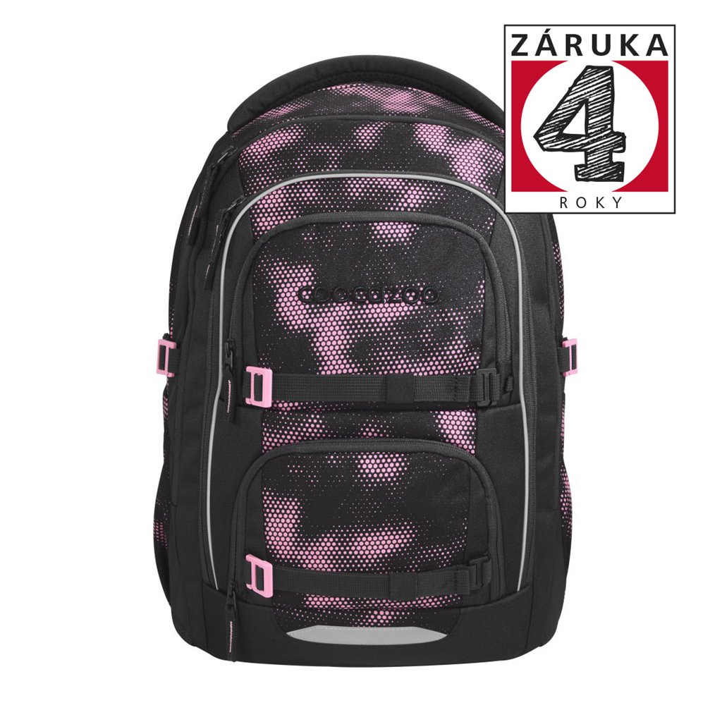 Školní batoh coocazoo PORTER, Pink Illusion, AGR certifikát