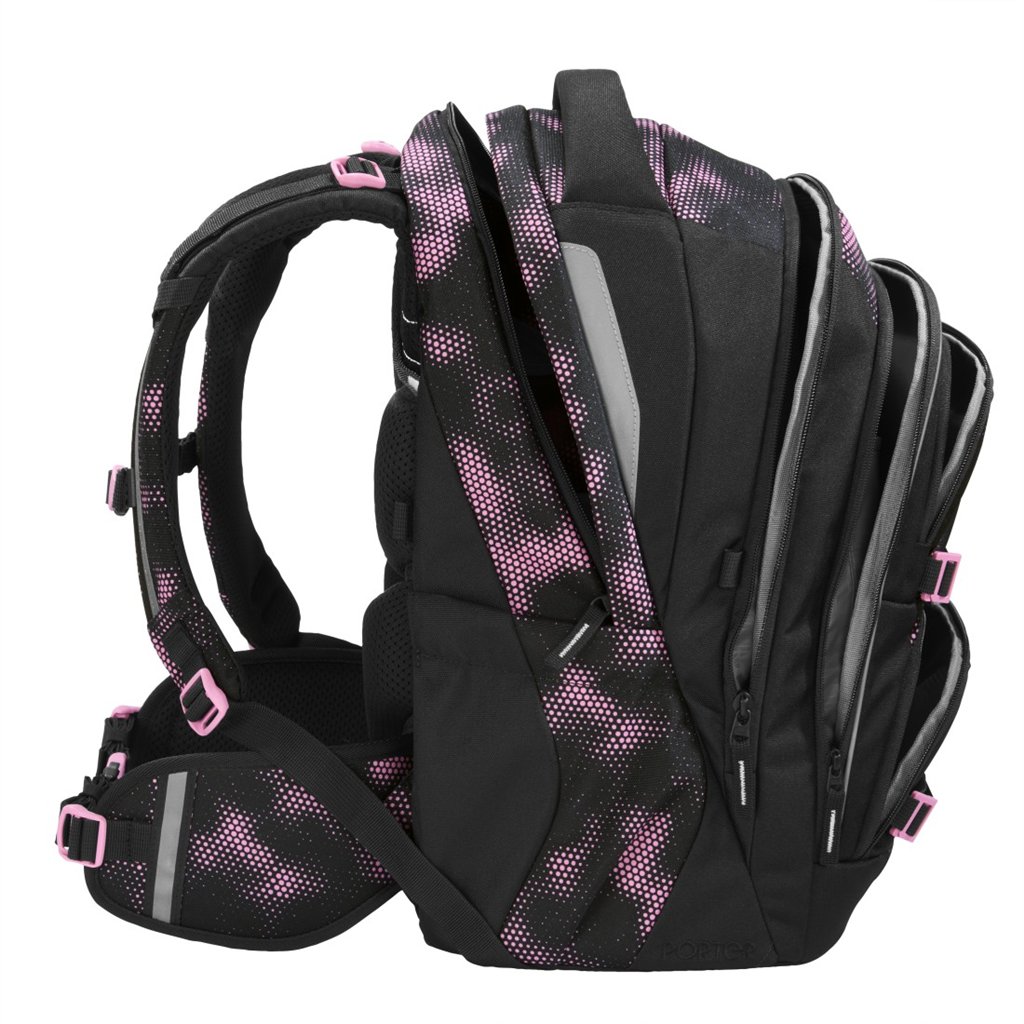 Školní batoh coocazoo PORTER, Pink Illusion, AGR certifikát (obrázek 7)