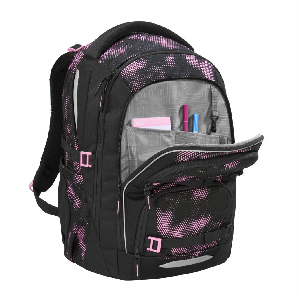 Školní batoh coocazoo PORTER, Pink Illusion, AGR certifikát (obrázek 8)