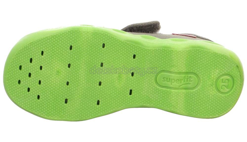 Domácí obuv Superfit 1-006274-2060 Velikost: 27 (obrázek 4)