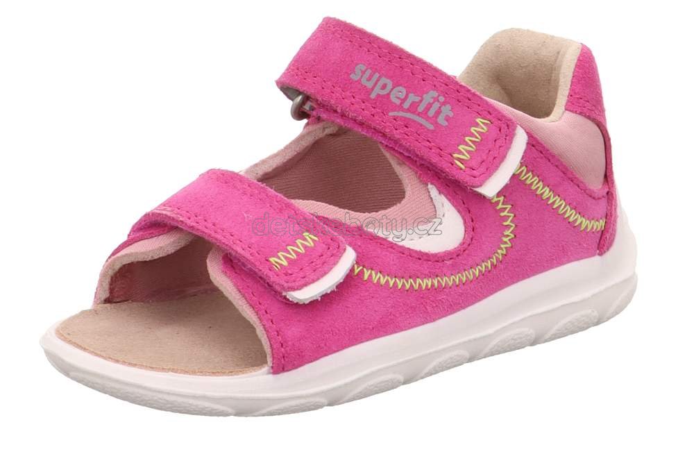 Dětské sandály Superfit 1-001060-5500 Velikost: 23