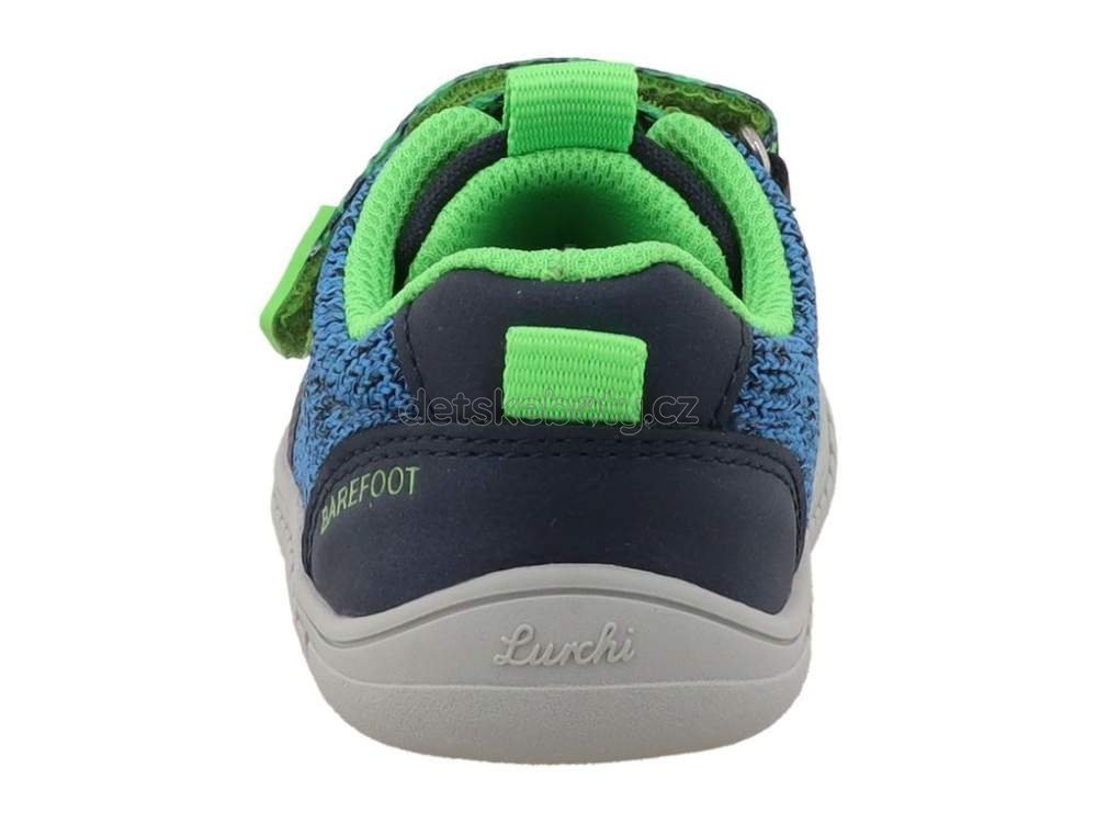 Dětské celoroční boty Lurchi 84L0023006 BLUE-LIME Velikost: 28 (obrázek 5)