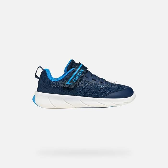 Dětské celoroční boty Geox J65PDB 06K9J CF44D Velikost: 27