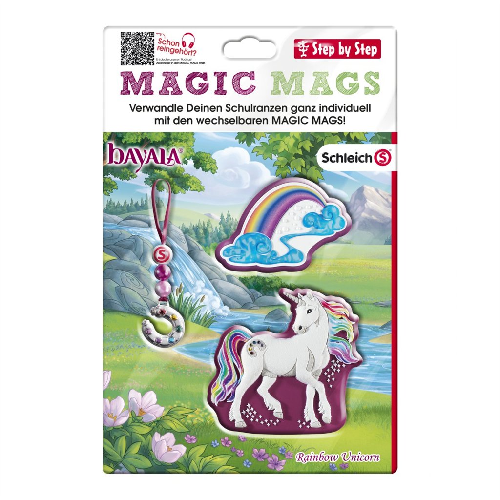 Doplňková sada obrázků MAGIC MAGS schleich, bayala, Rainbow Unicorn (obrázek 3)