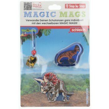Doplňková sada obrázků MAGIC MAGS schleich, Dinosaurs, Triceratops (obrázek 6)
