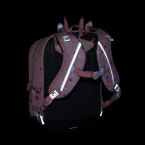 Bagmaster ALFA 26 A školní tříkomorový batoh – veverka (obrázek 10)