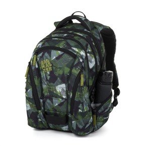 Bagmaster BAG 26 A studentský batoh – zeleno-šedý (obrázek 5)