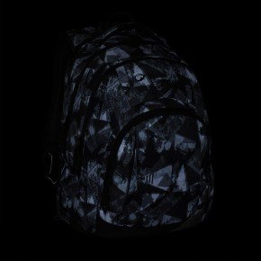 Bagmaster LINCOLN 26 A studentský batoh – černo-bílý (obrázek 9)