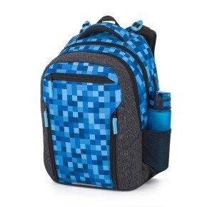 Bagmaster PORTO 26 B školní batoh – kostičky (obrázek 6)