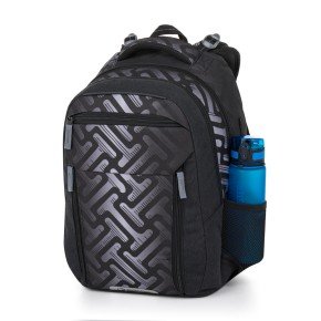 Bagmaster PORTO 26 A školní batoh – šedý (obrázek 6)