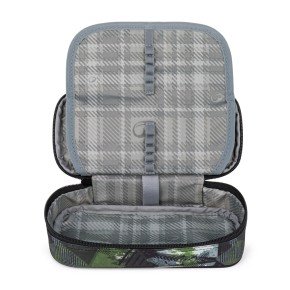 Bagmaster BAG 26 A studentský penál – zeleno-šedý (obrázek 5)