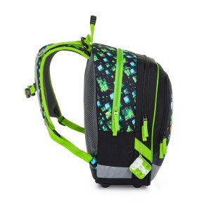 Bagmaster ALFA 26 B malý školní set pro prvňáčky – kostičkový svět (obrázek 3)