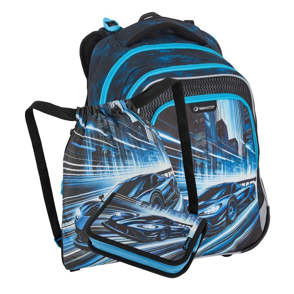 Bagmaster LUMI 26 C malý školní set pro prvňáčky – auto