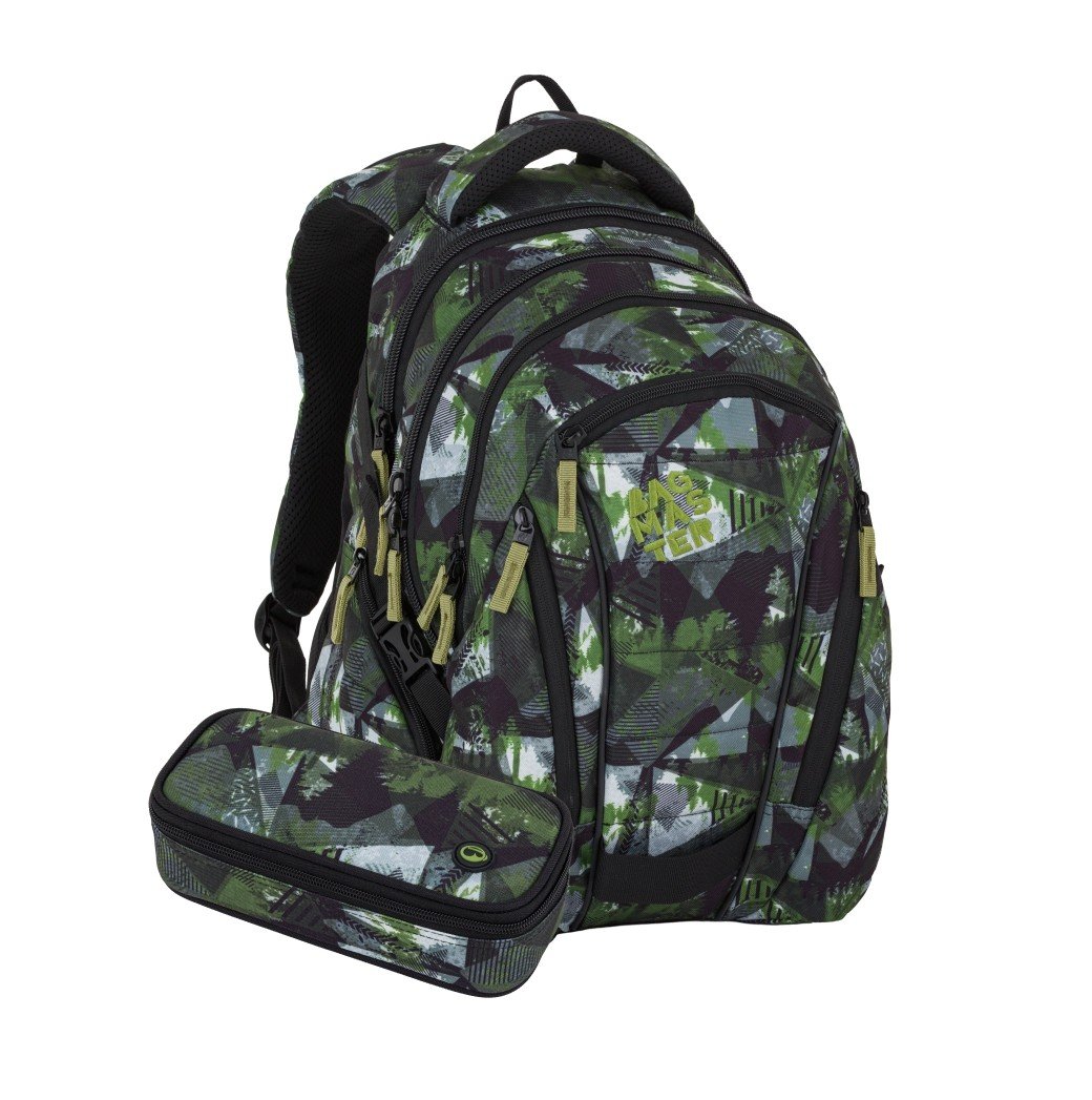 Bagmaster BAG 26 A studentský set – zeleno-šedý
