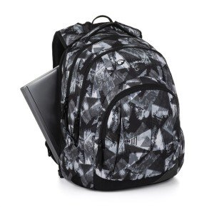 Bagmaster LINCOLN 26 A studentský set – černo-bílý (obrázek 8)