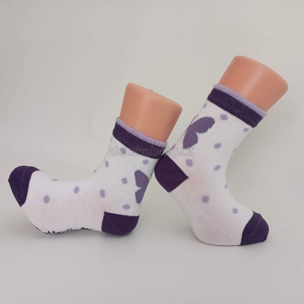 Ponožky Trepon Motýl bílý bambus Velikost: 24-27