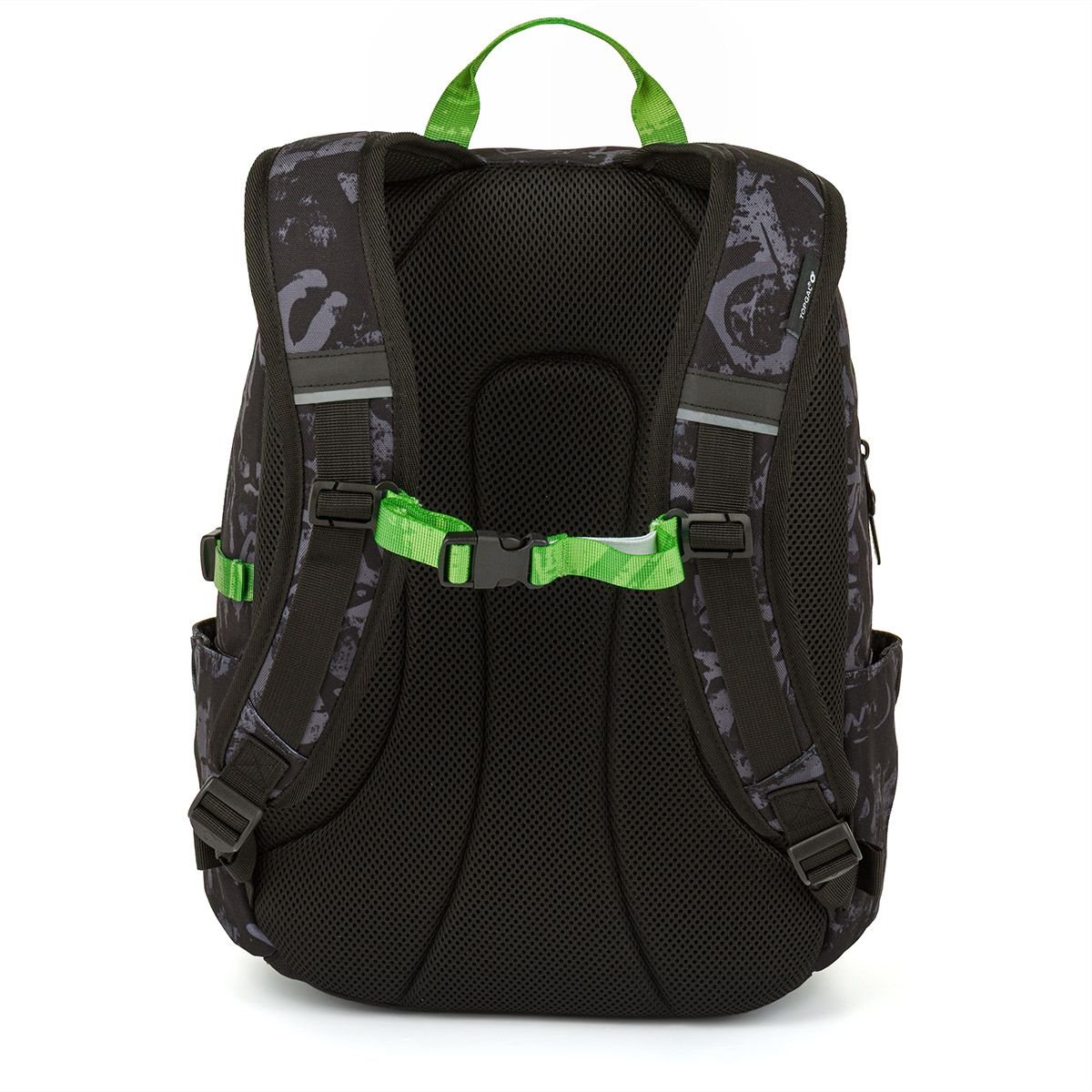 Studentský batoh Grafitti green Topgal VIKI 26041