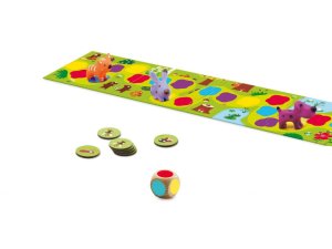 Djeco - Stolní hra se zvířátky - Pes (Malá procházka)
