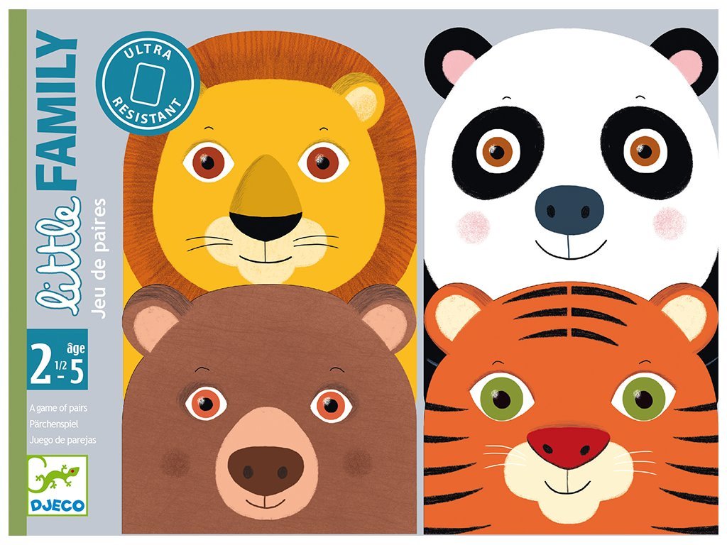 Karetní hra pro nejmenší Malé rodinky