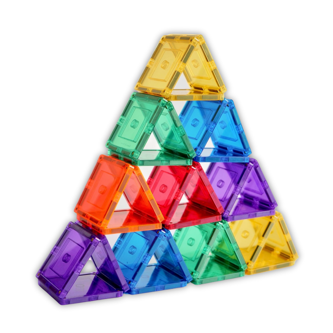 Learn and grow- Magnetická stavebnice Malé čtvercové balení 36 ks