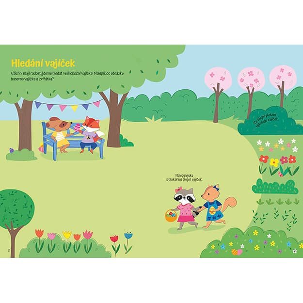 Moje první samolepkování Velikonoce