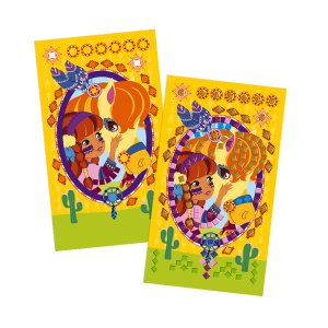 Janod Atelier Mini Kreativní sada mozaika Jednorožec 5+