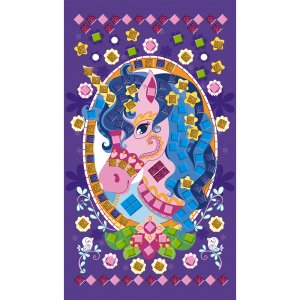 Janod Atelier Mini Kreativní sada mozaika Jednorožec 5+