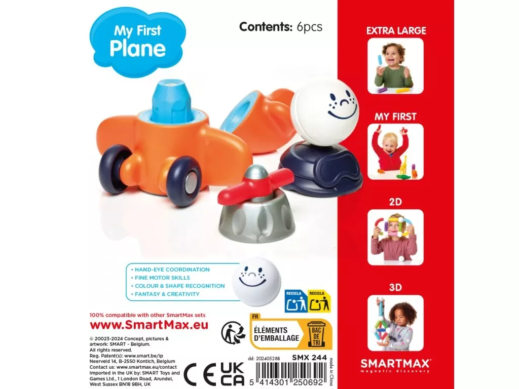 SmartMax – Moje první letadlo – 6 ks